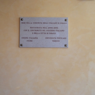Comunità italia di Umago - 2015 - Epoca marmo