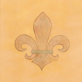 Veneziano con stencil