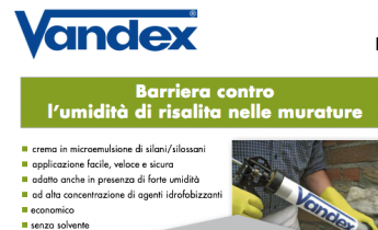 BARRIERA CONTRO L'UMIDITA' DI RISALITA NELLE MURATURE